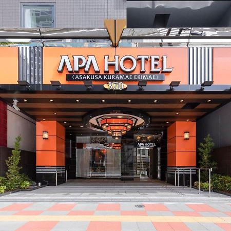 Apa Hotel Asakusa Kuramae Ekimae Tokyo Exterior photo